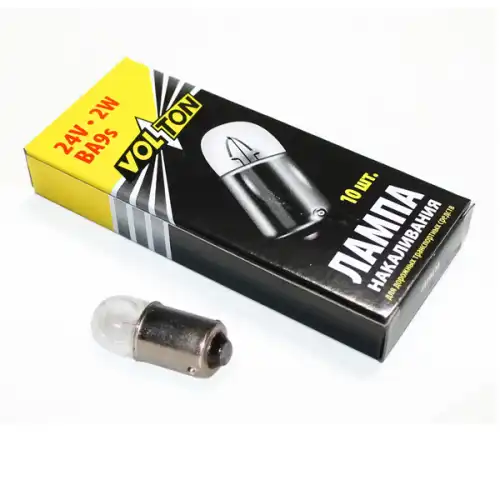 Автолампа BA9s VOLTON VLT 0417 24