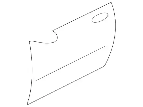ПАНЕЛЬ ДВЕРИ НАРУЖНЯЯ 5700A964 MITSUBISHI