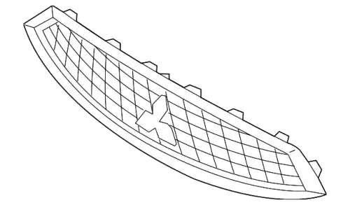 Решетка радиатора MITSUBISHI 6402A380