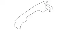 Ручка двери MITSUBISHI 5716A637RB
