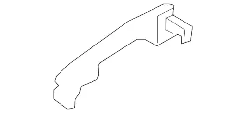 Ручка двери MITSUBISHI 5716A638RB