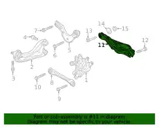 Рычаг подвески HONDA 52355TBAA01