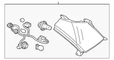 Фара SUZUKI 3510078J01