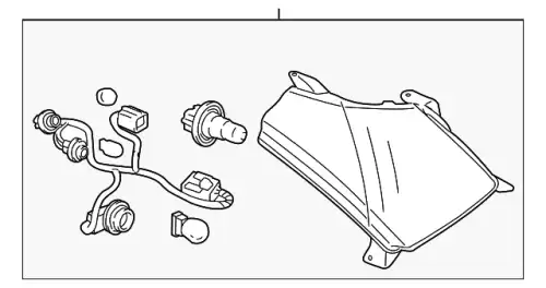 Фара SUZUKI 3510078J01