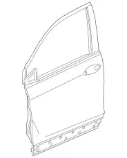Дверь передн. правая 67010TG7A94ZZ HONDA