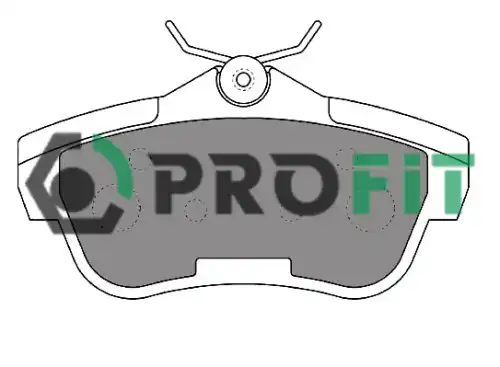 Тормозные колодки дисковые PROFIT 5000-1772