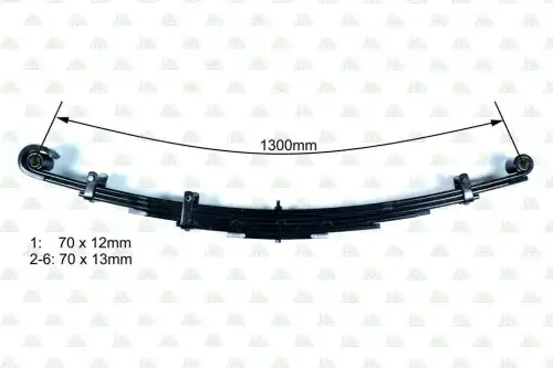 Рессора подвески ZEVS HPF5