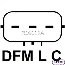Регулятор генератора RD8299A UTM