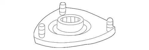 51925S5A024 HONDA ОПОРА ПЕРЕДНЕГО АМОРТИ