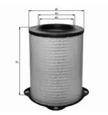 Фильтр воздушный KNECHT LX1280