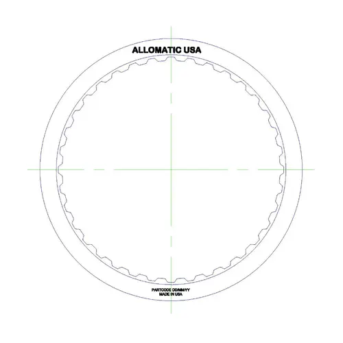 ФРИКЦИОННЫЙ ДИСК 512268 ALLOMATIC