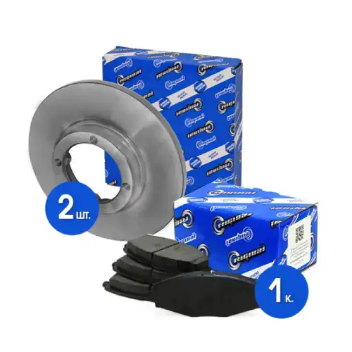 Тормозной диск RIGINAL RGDF4123KIT