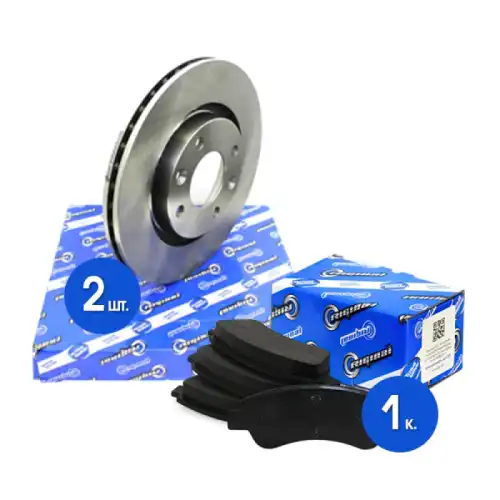 Тормозной диск RIGINAL RGDF4184KIT