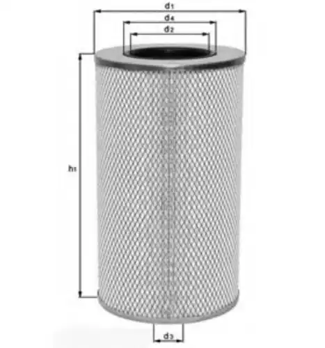 Фильтр воздушный KNECHT LX655