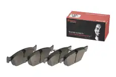 Тормозные колодки дисковые передняя ось BREMBO P 86 027