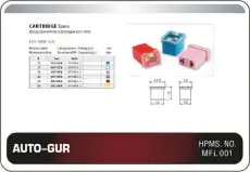 ПРЕДОХРАНИТЕЛЬ 50A, AGFJ1750A, AUTO-GUR