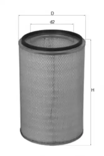 Фильтр воздушный KNECHT LX760