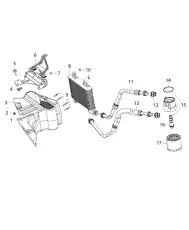 Фильтр масляный MOPAR 4884899AB