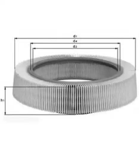 Фильтр воздушный KNECHT LX235