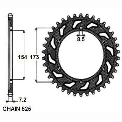 шестерни 1469543 SUNSTAR
