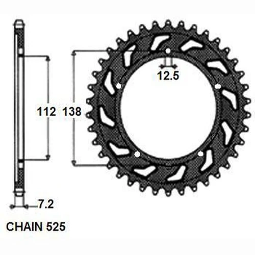 шестерни 1448341 SUNSTAR