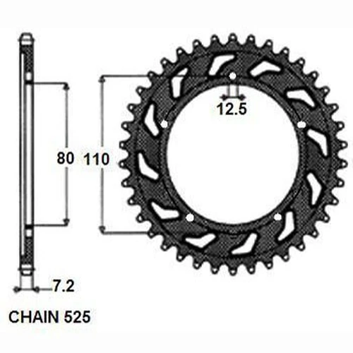 шестерни 1433546 SUNSTAR
