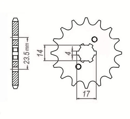 шестерни 12413 SUNSTAR