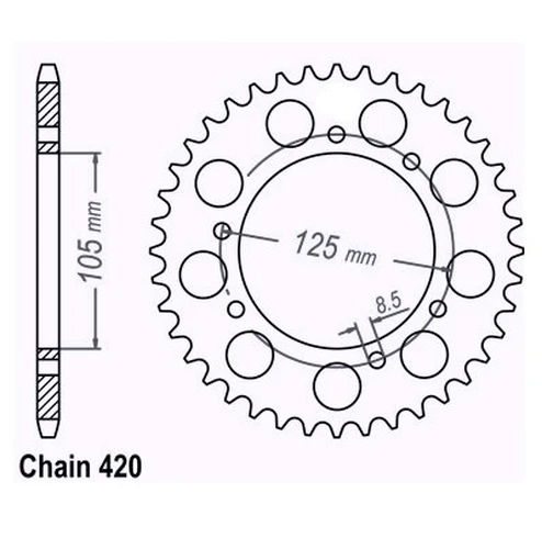 шестерни 1144653 SUNSTAR
