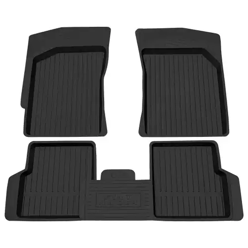 Коврики в салон REZKON 1015005100 Fiat Albea 2003-2011 4 шт., черный