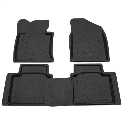 Коврики в салон REZKON 1021015100 Kia Optima 2012-2016 4 шт., черный