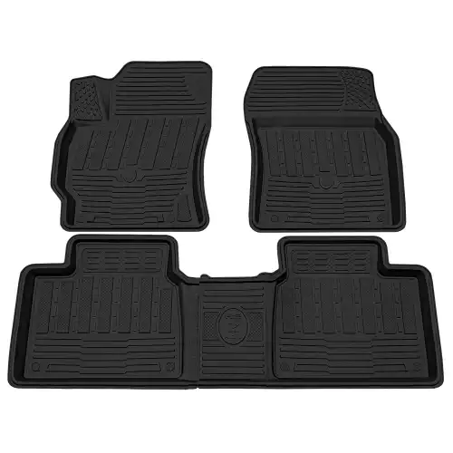 Коврики в салон REZKON 1034015200 Toyota Corolla 2013-н.в. 4 шт., черный