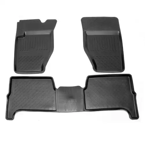 Коврики в салон REZKON 1021025100 Kia Sorento 2002-2009 4 шт., черный