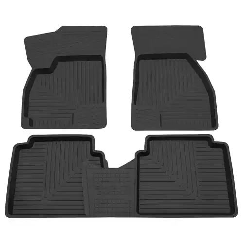 Коврики в салон REZKON 1020045200 Hyundai Santa Fe 2006-2010 4 шт., черный