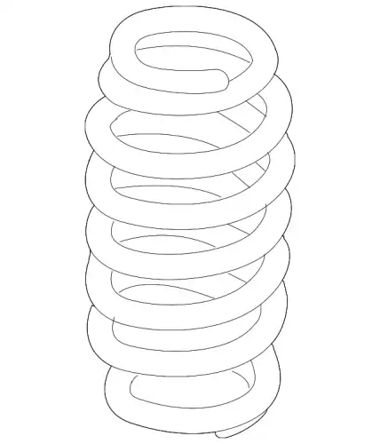 ПРУЖИНА ПОДВЕСКИ 3C0411105T VAG