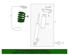 ПРУЖИНА ПОДВЕСКИ 13310878 SAAB