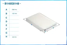 Салонный фильтр CWORKS B140G0148