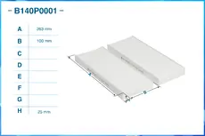 Салонный фильтр CWORKS B140P0001