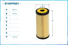 Фильтр масляный CWORKS B160P0001