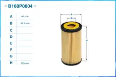 Фильтр масляный CWORKS B160P0004