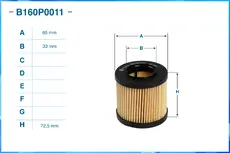 Фильтр масляный CWORKS B160P0011