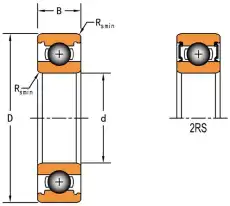 Подшипник 60022RS TIMKEN