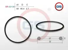SR-02139 Резиновое кольцо 60 2.7 GS