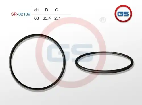 SR-02139 Резиновое кольцо 60 2.7 GS