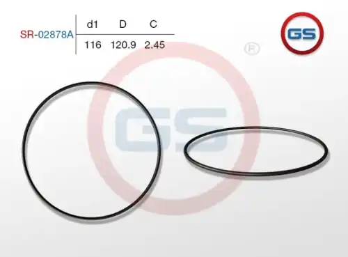Резиновое кольцо 116 2.45 SR-02878A GS