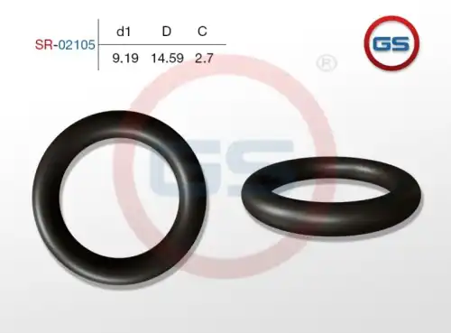 SR-02105 Резиновое кольцо 9. 19 2.7 GS