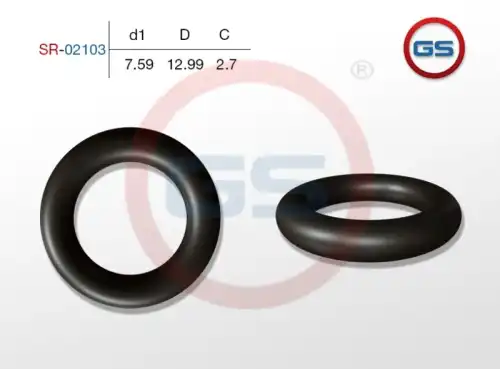 SR-02103 Резиновое кольцо 7.59 2.7 GS
