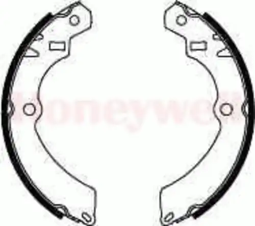 Тормозные колодки барабанные BENDIX 361531B