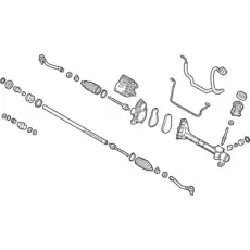 Рулевая рейка KIA 57700A9501