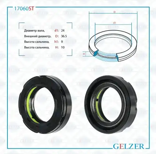 Рулевая рейка GELZER 17060ST
