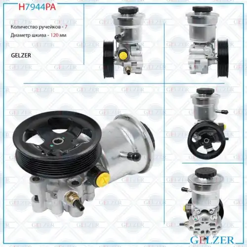 Насос гидроусилителя руля GELZER H7944PA